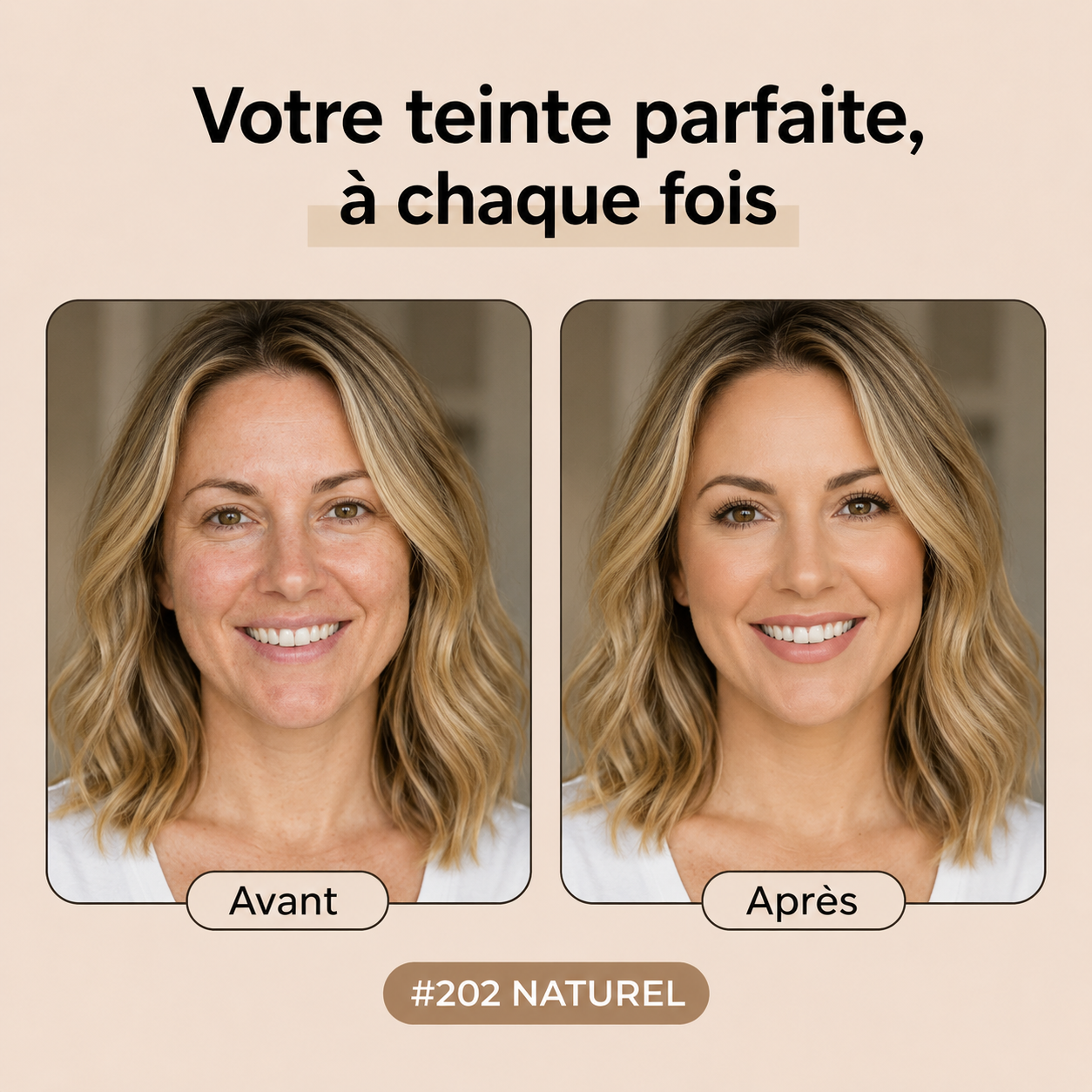 Fond de Teint Intelligent 2-en-1 avec Pinceau Intégré — Fontana Derm™