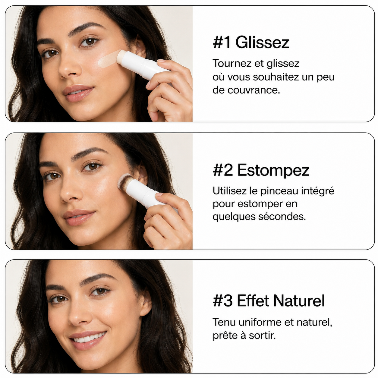 Fond de Teint Intelligent 2-en-1 avec Pinceau Intégré — Fontana Derm™