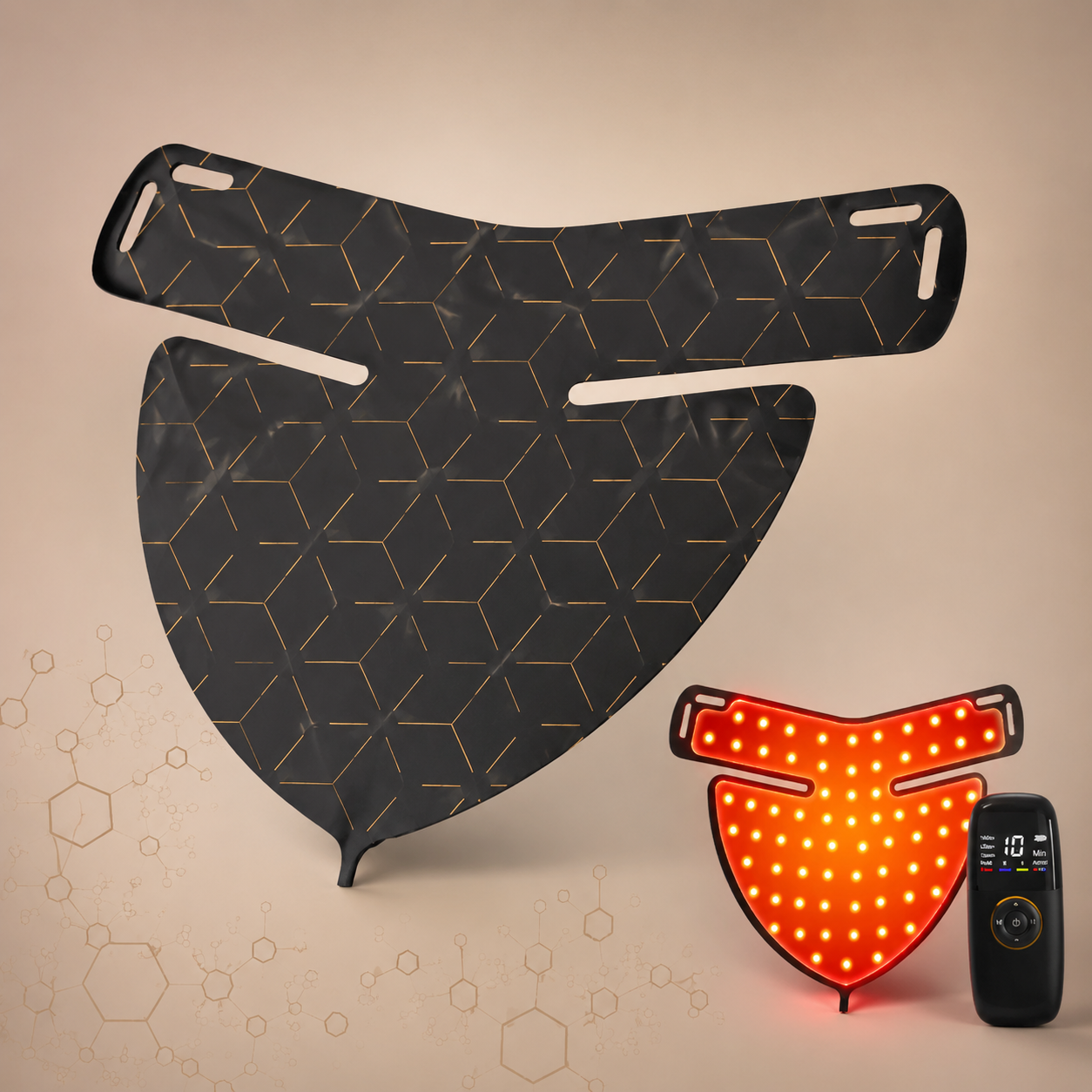 Masque LED Visage – Technologie Anti-Âge Avancée