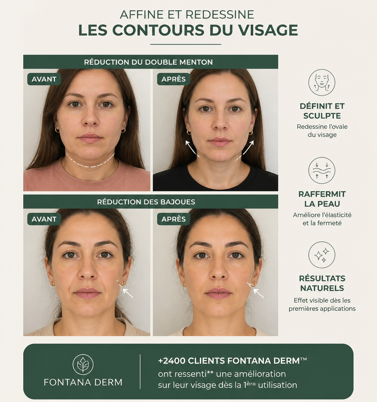 Masque Liftant Réutilisable Intensif — Fontana Derm™
