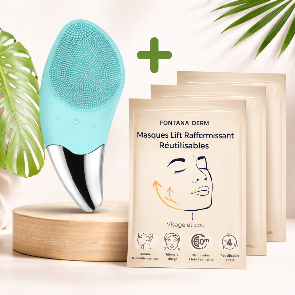 Brosse Visage Facial Pro – Nettoyante & Raffermissante