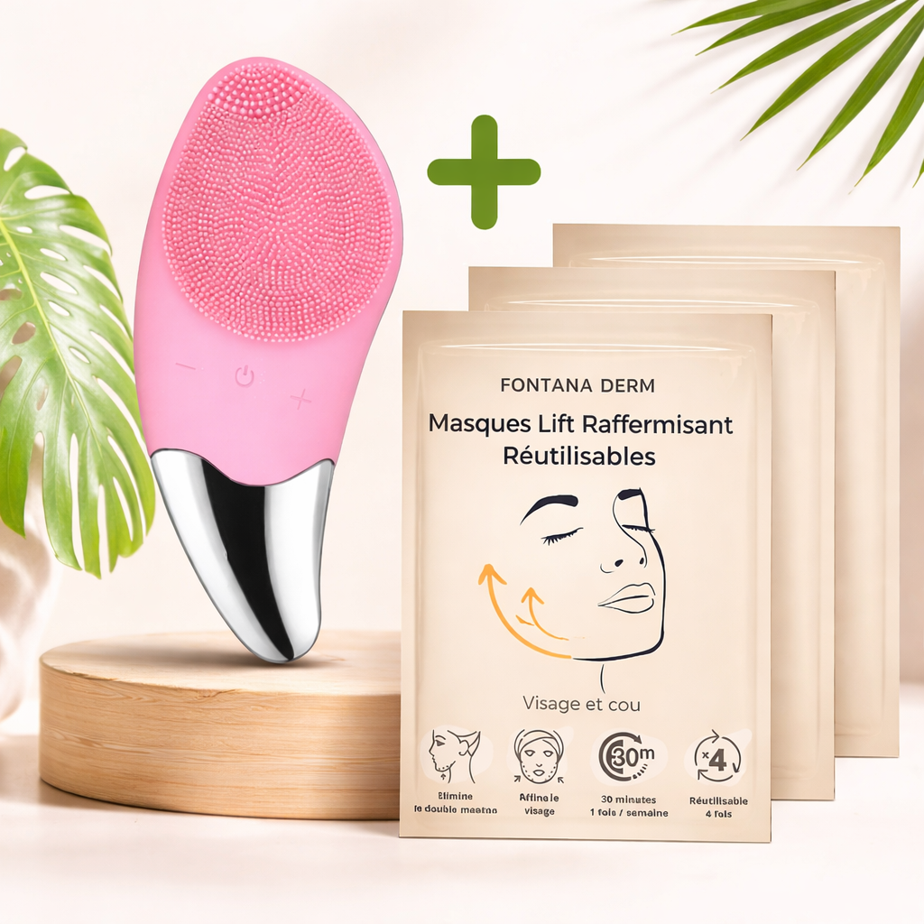 Brosse Visage Facial Pro – Nettoyante & Raffermissante